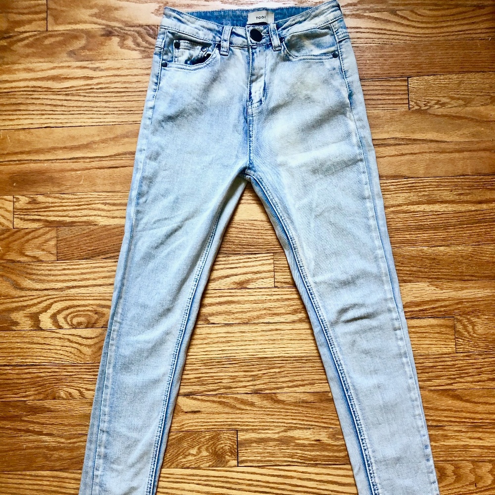 Tobi High-Waisted Skinny Mom Jeans